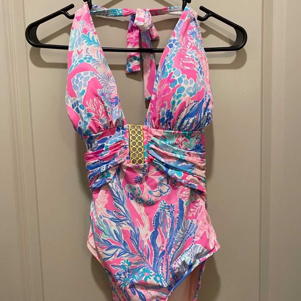 Lilly Pulitzer one-piece bathing suit